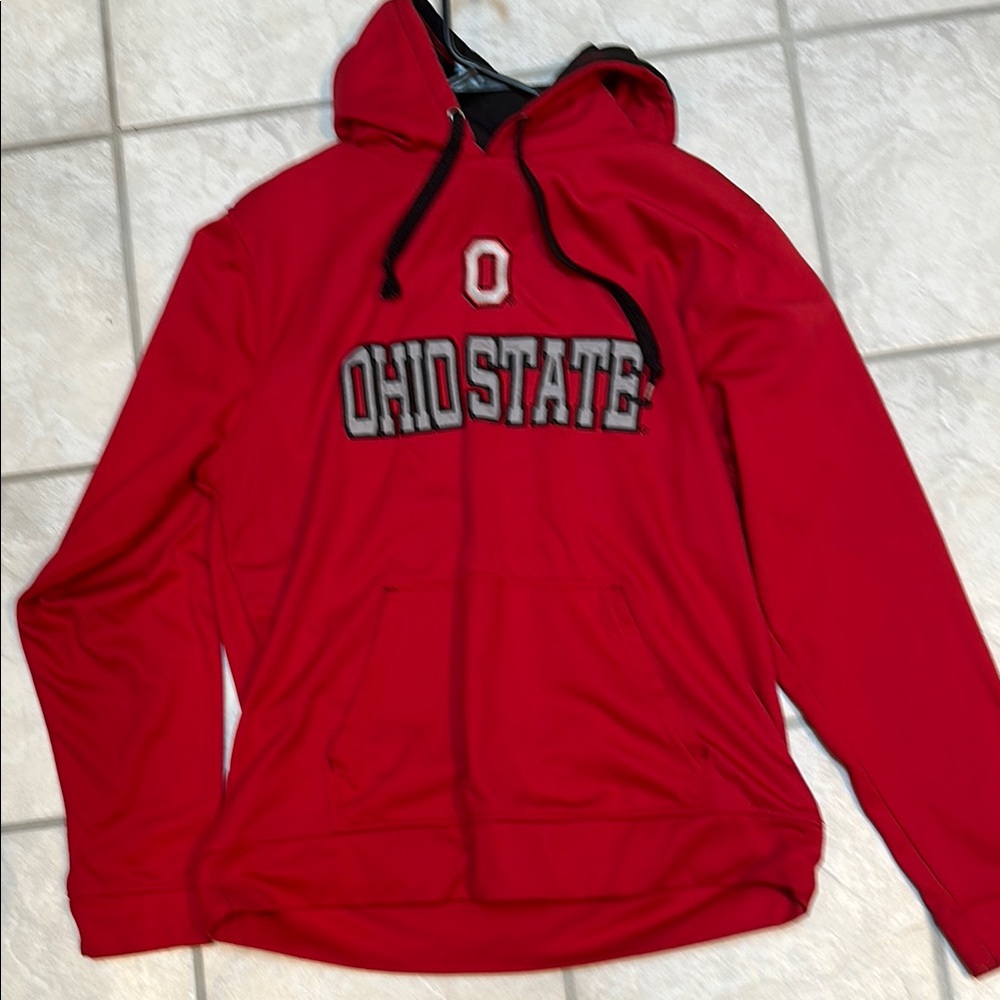 Red Ohio State Hoodie